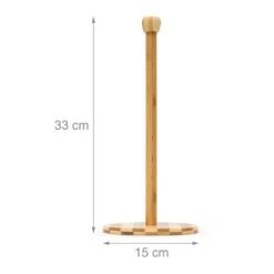 2x Porte Rouleau Essuie-tout Bambou -Umbraen Boutique 0595e65ac15848519427bc61ac612a24
