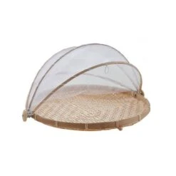 Plateau Rond Avec Cloche Filet 40 Cm -Umbraen Boutique 079364e4b9a14db581290dfc68b42631