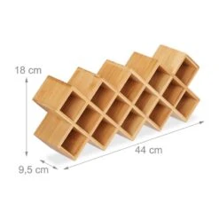 Étagère D'épices Avec 18 Récipients -Umbraen Boutique 081f11afa2964b089e915de43af044a2
