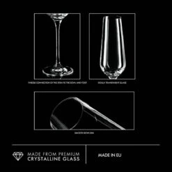 Krosno Avant-Garde Verres à Champagne -Umbraen Boutique 0a5aca002d4242788a40ef1e0f0bf60d