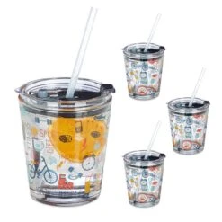 Tasse Enfant Lot De 4 Motif De Sport