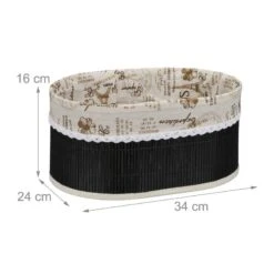 Corbeille De Pain En Bambou Noire -Umbraen Boutique 0ca6699262b241269530d628df12b133