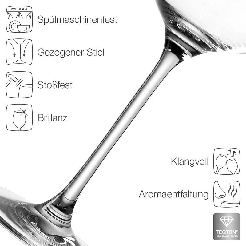 Leonardo Verres à Vin Cheers I (lot De 6) 8 Leonardo Verres à Vin Cheers I (lot De 6) – Image 6