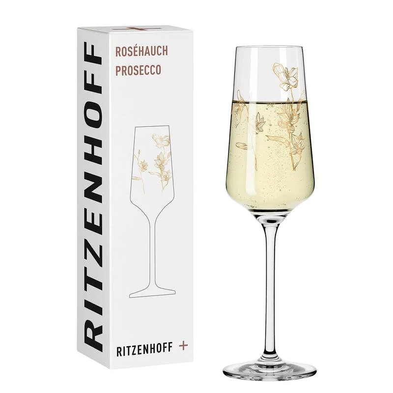 Flûte à Champagne Touche De Rosé III 4 Flûte à Champagne Touche De Rosé III – Image 2