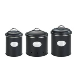 Wenko Boîtes Nero (lot De 3)