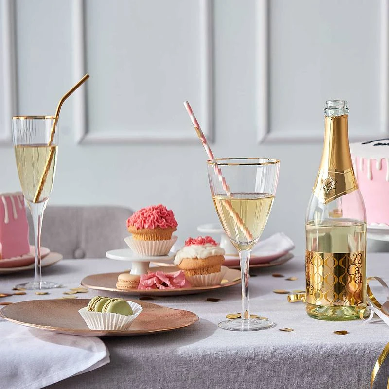 Verres à Vin GOLDEN TWENTIES 10 Verres à Vin GOLDEN TWENTIES – Image 8