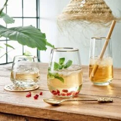 Verres TOUCH OF GOLD (lot De 6) -Umbraen Boutique 1000333348 220218 024 MOOD DETAILS P000000001000333348 mood