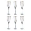 Flûtes à Champagne SMERALDA (lot De 6) 2 Flûtes à Champagne SMERALDA (lot De 6) -Umbraen Boutique 1000333358 220218 010 IMAGE P000000001000333358