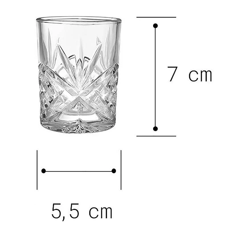 Verres à Shot CRYSTAL CLUB (lot De 6) 4 Verres à Shot CRYSTAL CLUB (lot De 6) – Image 2