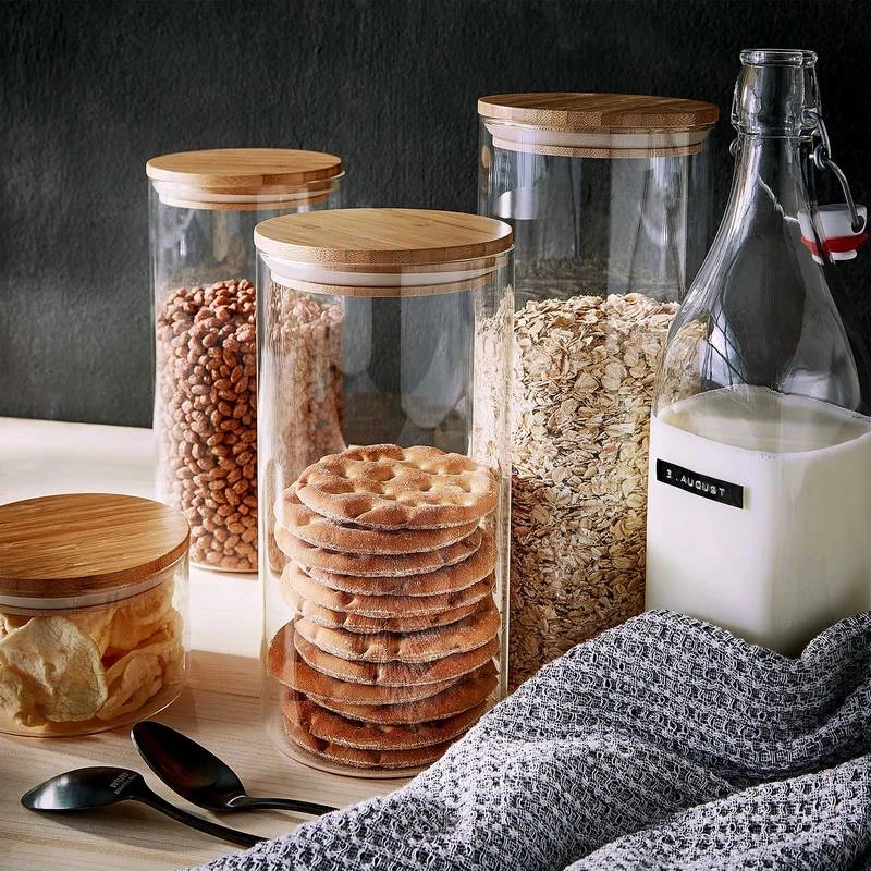 Pots WOODLOCK II (lot De 4) 4 Pots WOODLOCK II (lot De 4) – Image 2