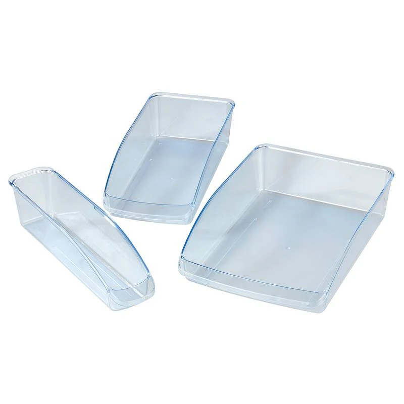 Wenko Rangements Pour Frigo Lea (3 éléments) 3 Wenko Rangements Pour Frigo Lea (3 éléments)