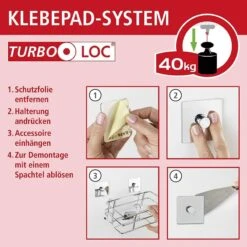 Wenko Étagère Turbo-Loc Gala -Umbraen Boutique 1000339063 220304 060 DETAILS P000000001000339063