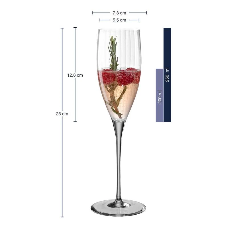 Leonardo Flûtes à Champagne Poesia (lot De 6) 6 Leonardo Flûtes à Champagne Poesia (lot De 6) – Image 4