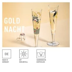 Flûte à Champagne Goldnacht IV -Umbraen Boutique 1000362625 230213 034 DETAILS P000000001000362625