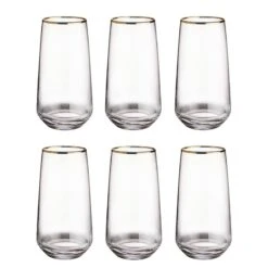 Verres à Cocktail TOUCH GOLD (lot De 6)