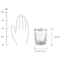 Verres UPSCALE (lot De 6) -Umbraen Boutique 1000365045 220721 500 SKETCH DETAILS P000000001000365045 sketch