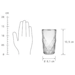 Verres à Cocktail UPSCALE (lot De 6) -Umbraen Boutique 1000365052 220721 500 SKETCH DETAILS P000000001000365052 sketch