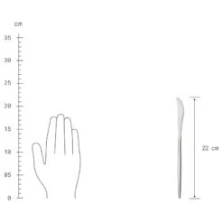 Couverts STILETTO (4 éléments) -Umbraen Boutique 1000365101 231019 501 SKETCH DETAILS P000000001000365101 sketch