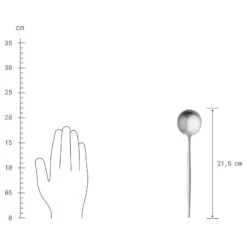 Couverts STILETTO (4 éléments) -Umbraen Boutique 1000365101 231019 502 SKETCH DETAILS P000000001000365101 sketch