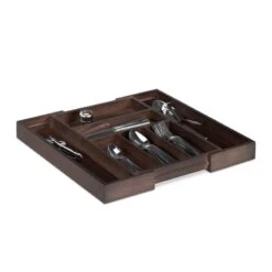 Range-couverts Bambou Marron Extensible