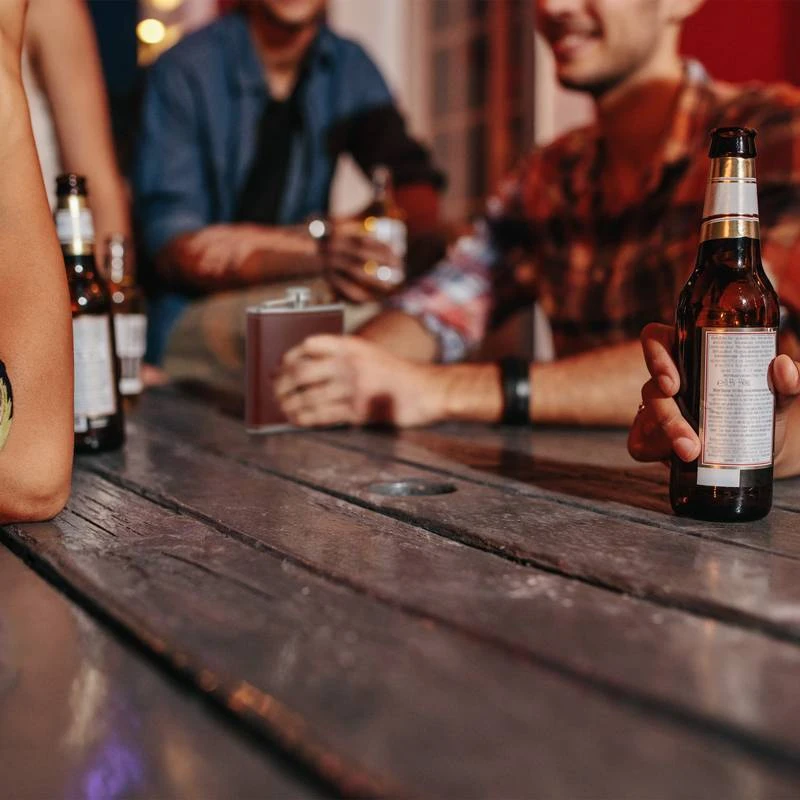 Flasque 200 Ml Avec Cuir Synthétique 6 Flasque 200 Ml Avec Cuir Synthétique – Image 4