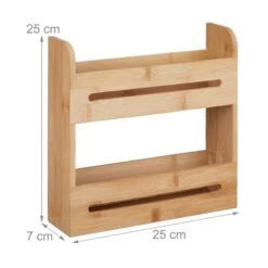 Etagère à épices En Bambou à 2 étages -Umbraen Boutique 1601790b5af7459691fb5a5e141af3ed