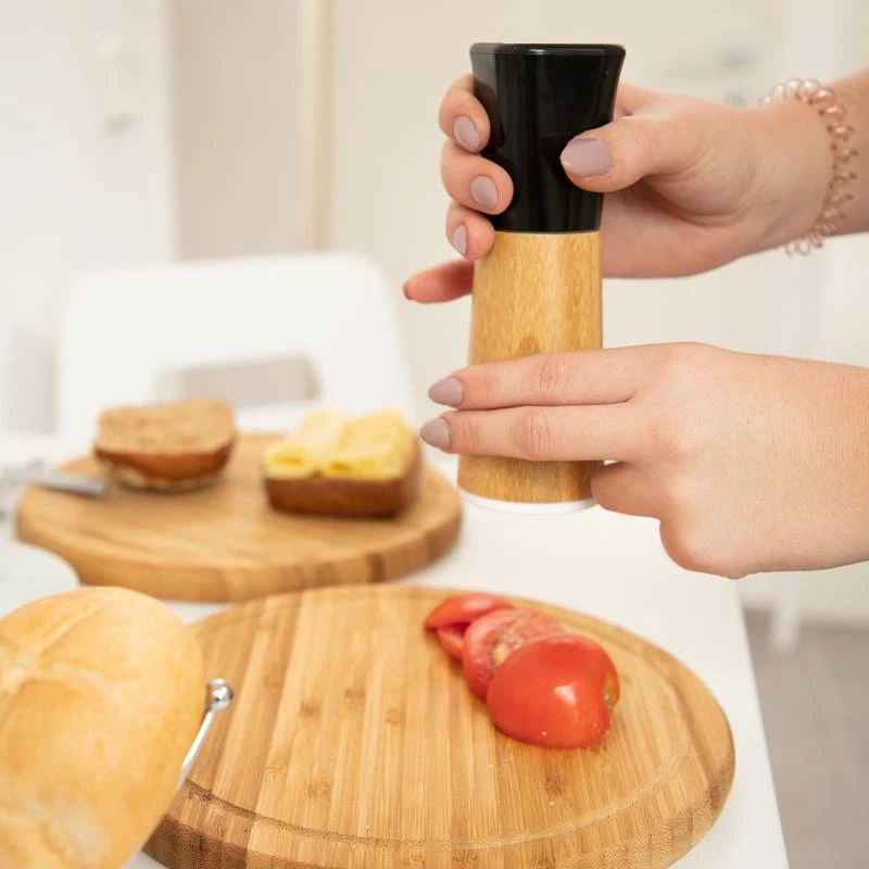 Salière & Poivrier Lot De 2 Manuel Bois 4 Salière & Poivrier Lot De 2 Manuel Bois – Image 2