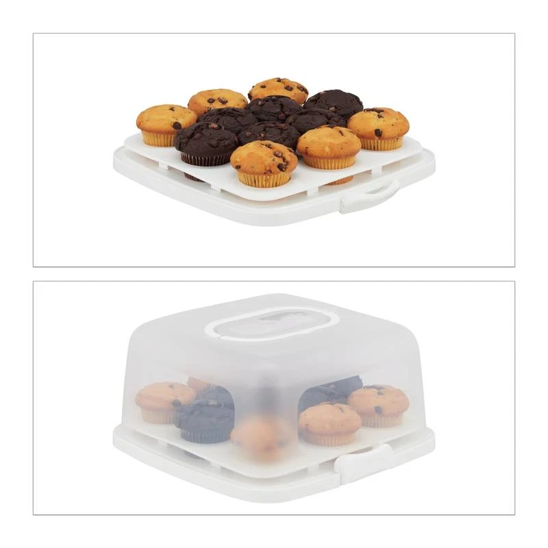 Boîte Carrée à Gâteau 12 Boîte Carrée à Gâteau – Image 10