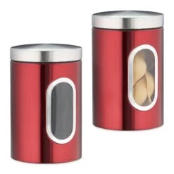 2x Bocaux En Métal Avec Fenêtre Noire 38 2x Bocaux En Métal Avec Fenêtre Noire -Umbraen Boutique 187e0cac97324e63aac0bf410e2cf0ba