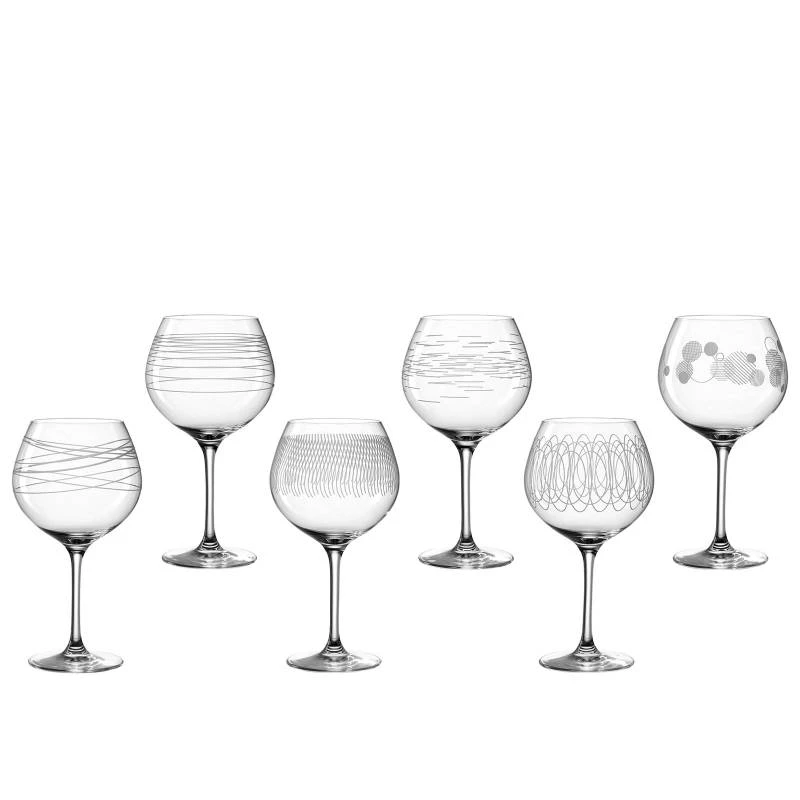 Leonardo Lot De 6 Verres à Bourgogne Gravés 630ml 3 Leonardo Lot De 6 Verres à Bourgogne Gravés 630ml