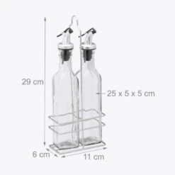 Set Huile Et Vinaigre Avec Support -Umbraen Boutique 1fada9ee92584ca8bcc7c3448d4fc886