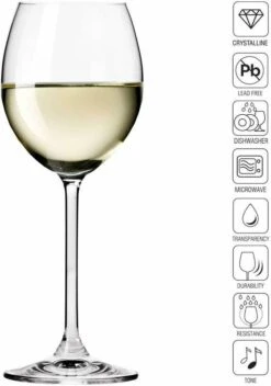 Krosno Venezia Verres à Vin Blanc 15 Krosno Venezia Verres à Vin Blanc -Umbraen Boutique 20be5f72197546ca953682094037db87