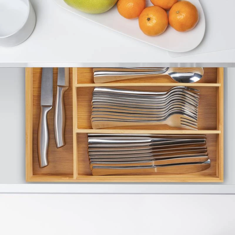 Range-couvert Bambou 4 Compartiments 4 Range-couvert Bambou 4 Compartiments – Image 2