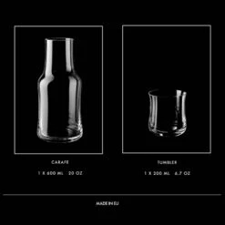 Krosno Splendour Set De Nuit En Verre -Umbraen Boutique 253839804c954e60972ee456224ebc56