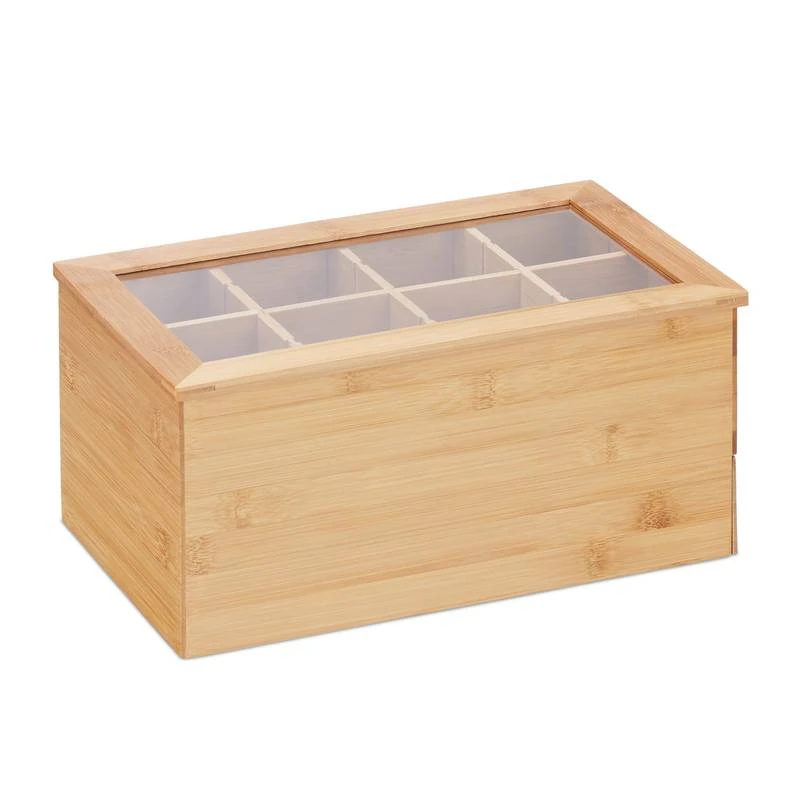 Boîte à Thé Avec Compartiments Flexibles 3 Boîte à Thé Avec Compartiments Flexibles