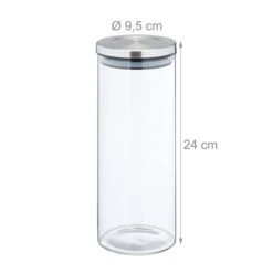 Lot De 4 Bocaux En Verre De 1,5 L -Umbraen Boutique 2707728343e1426087352de724af6d7b