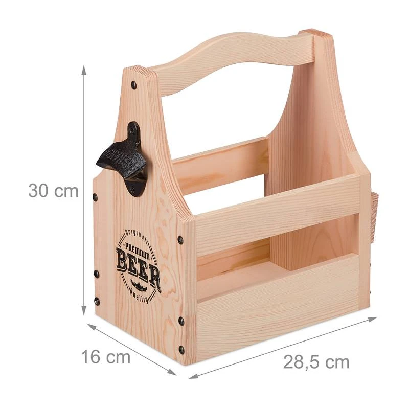 Porte-bouteille En Bois Avec Décapsuleur 13 Porte-bouteille En Bois Avec Décapsuleur – Image 11