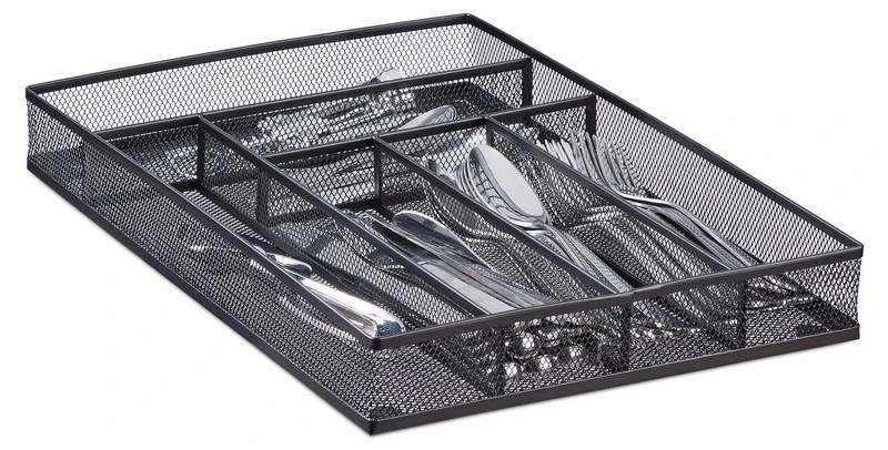 Bac à Couverts Treillis Métal 3 Bac à Couverts Treillis Métal