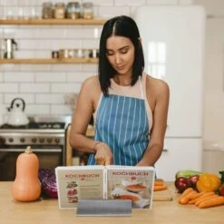 Porte-livre De Cuisine Inox -Umbraen Boutique 29fa78a3d131492e967285f319056912