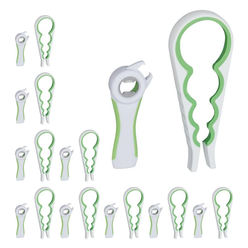 Ouvre-couvercle Blanc-vert Lot De 20 3 Ouvre-couvercle Blanc-vert Lot De 20