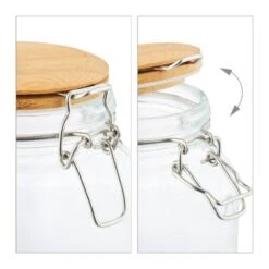 15x Bocaux En Verre Fermeture à Agrafes -Umbraen Boutique 300ebd8e1ee640e18c1c2a043045ef91