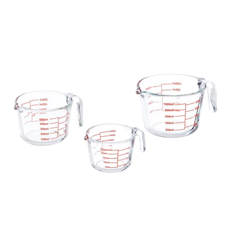 Lot De 3 Verres Mesureurs 3 Lot De 3 Verres Mesureurs
