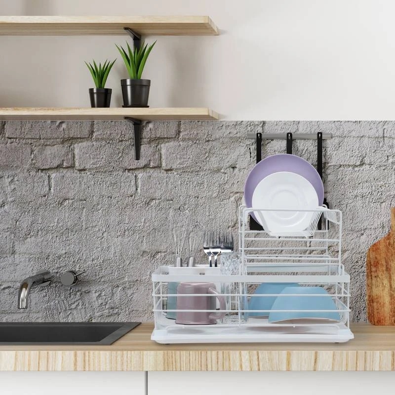 Égouttoir En Métal Pour La Vaisselle 4 Égouttoir En Métal Pour La Vaisselle – Image 2