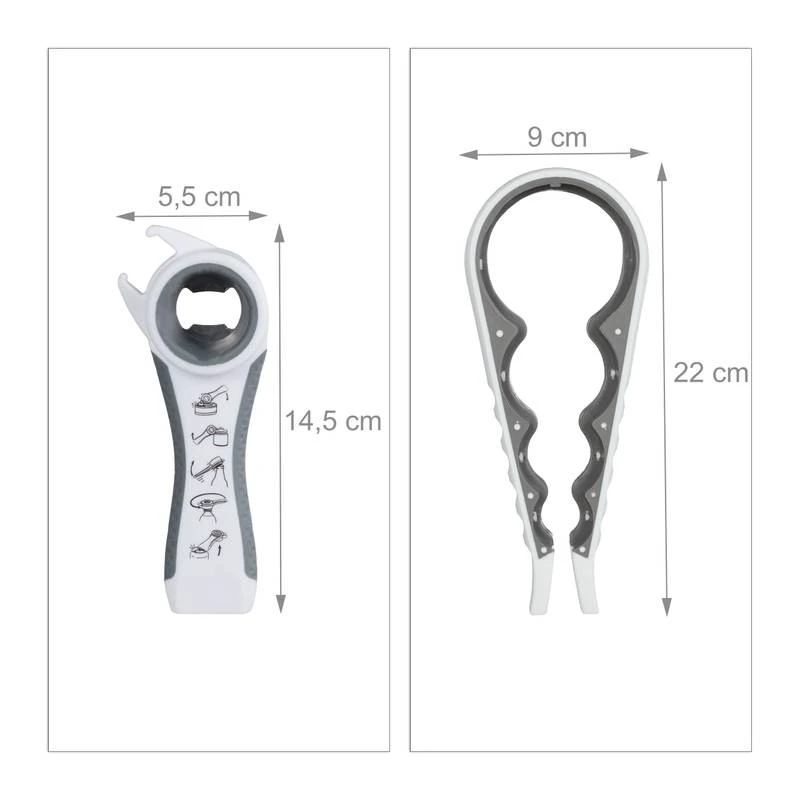 Ouvre-couvercle Blanc-vert Lot De 20 20 Ouvre-couvercle Blanc-vert Lot De 20 – Image 18