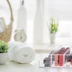 Boîte à Thé Transparente 3 Compartiments -Umbraen Boutique 38708bb01ef1477d9bbd35314d2ec66d