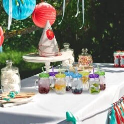 Jarre Avec Paille/couvercle En Lot De 8 13 Jarre Avec Paille/couvercle En Lot De 8 -Umbraen Boutique 3943351af37e4cca84e646f7e016847b