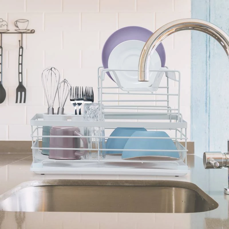 Égouttoir En Métal Pour La Vaisselle 6 Égouttoir En Métal Pour La Vaisselle – Image 4