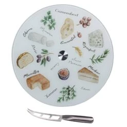 Plateau à Fromage Tournant + Couteau