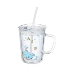 2x Verres Pour Enfant Motif De Baleine -Umbraen Boutique 3d23d4a6285742e2b94222bfbe6f52ed