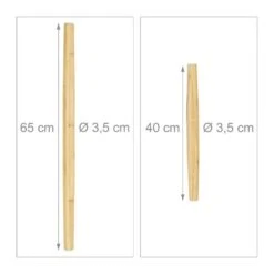 Lot De 2 Rouleaux à Pâtisserie En Bambou -Umbraen Boutique 3dcf053d405a44f49b11ba8bb57e76b2